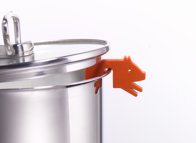 Topfwächter Schwein, braun