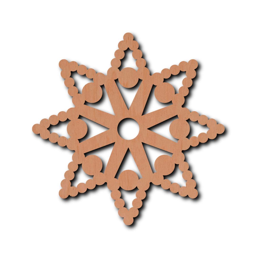 Holzstern - Mia    Ø 6 cm