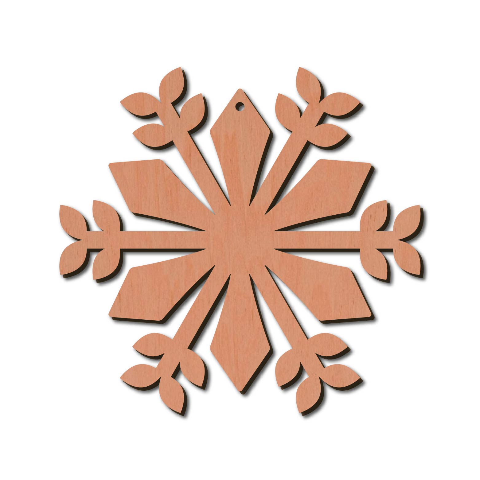 Holzstern - Juno  Ø 8 cm