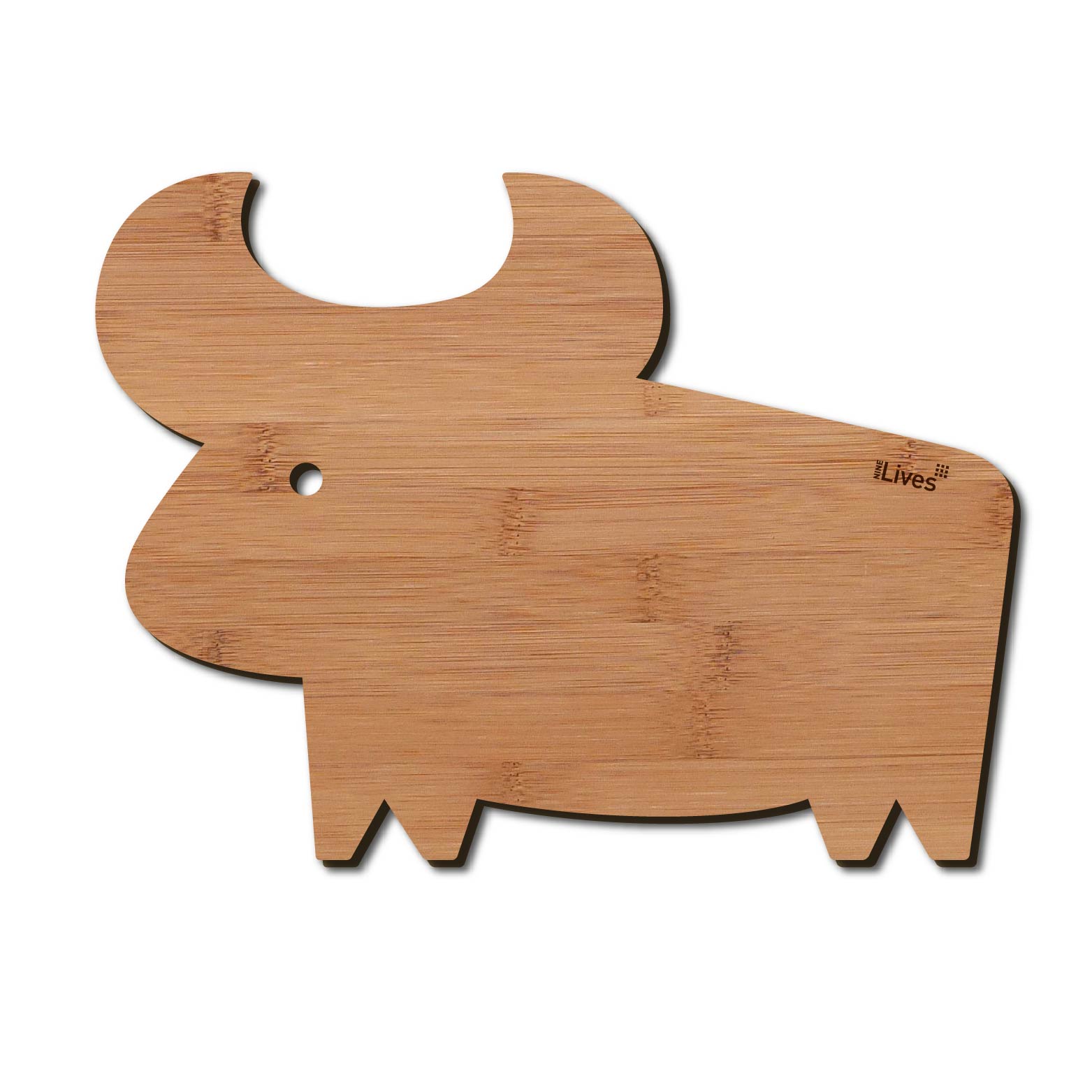 Frühstücksbrett Stier