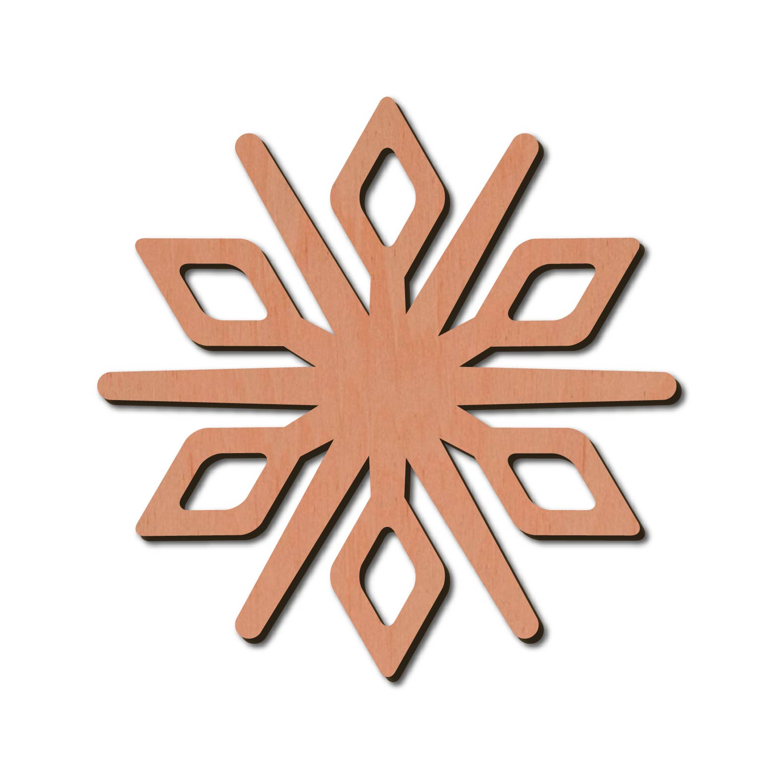 Holzstern - Crux Ø 8 cm