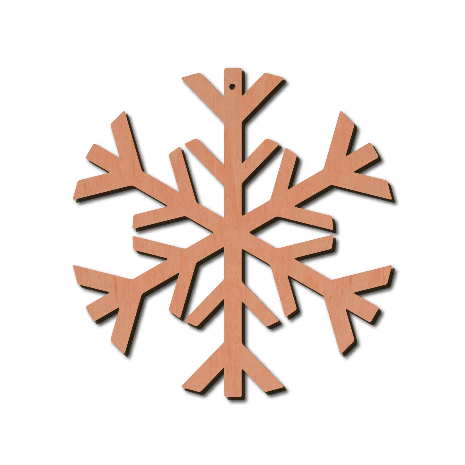 Holzstern - Frost Ø 8 cm