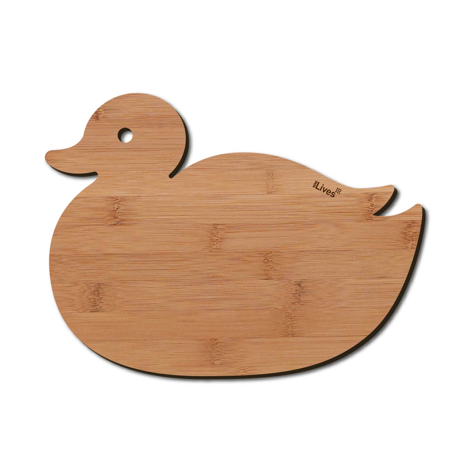 Frühstücksbrett Ente