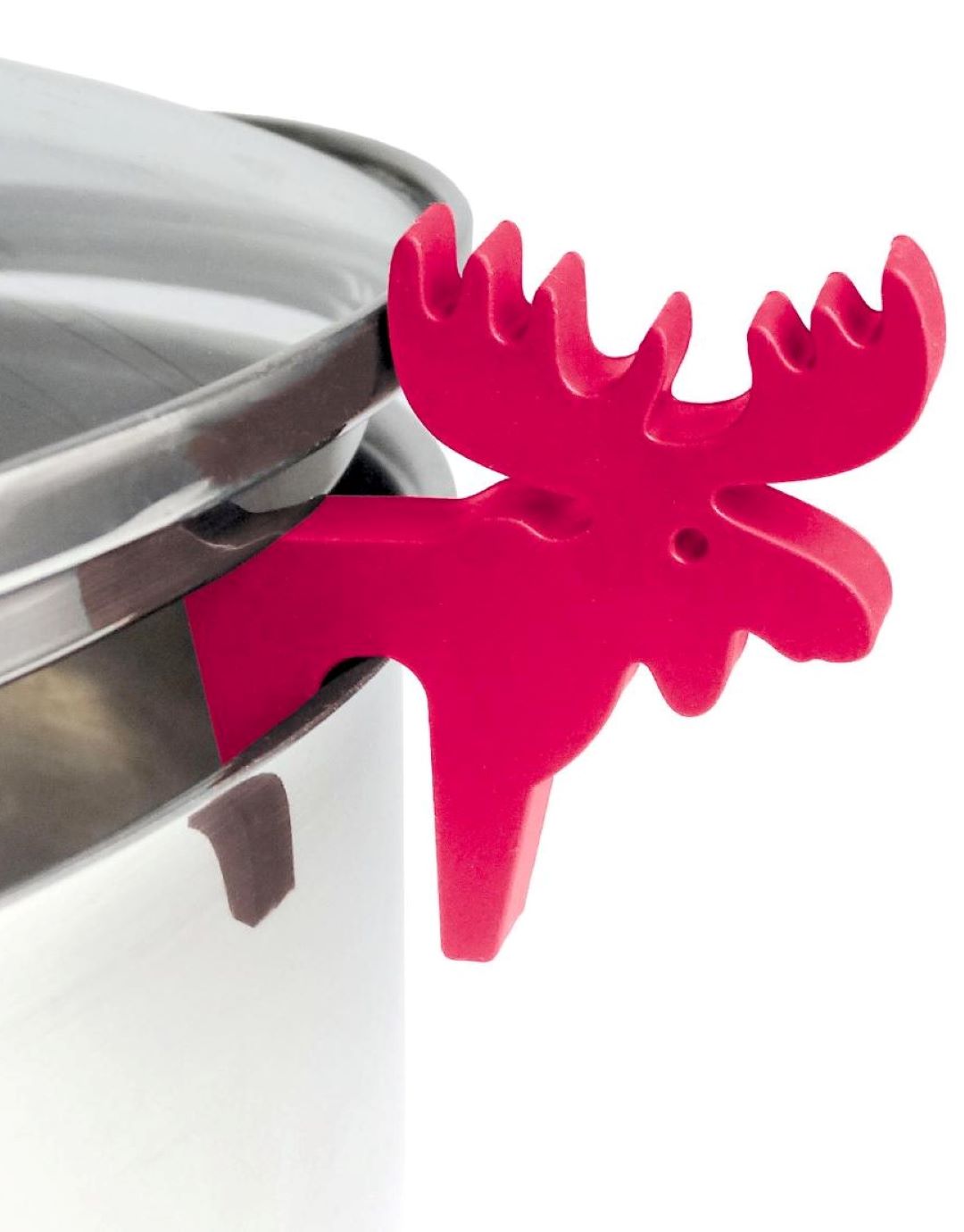 Topfwächter Elch, rot