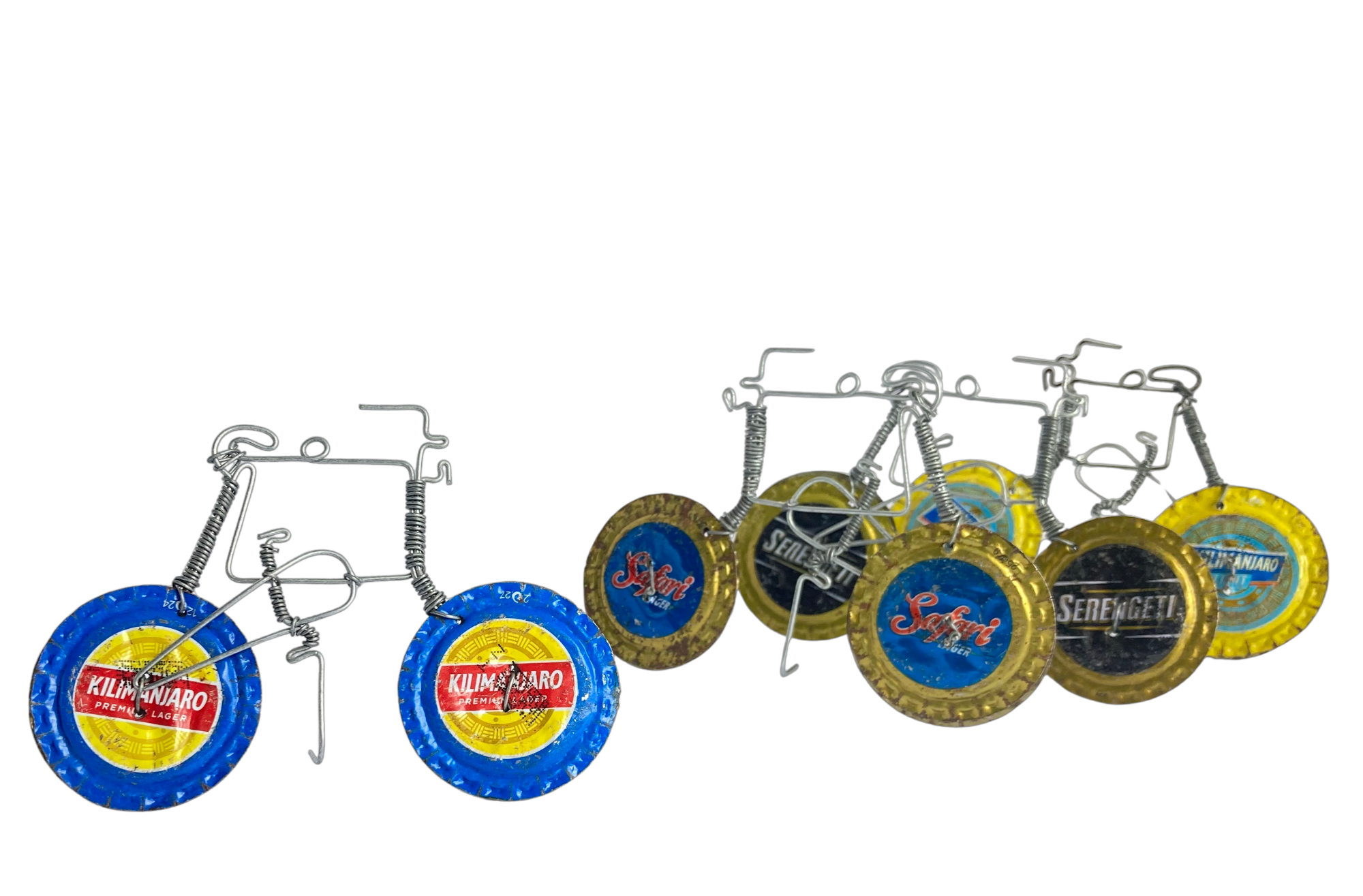 Fahrrad aus Kronkorken