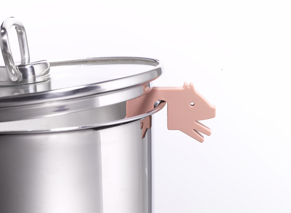 Topfwächter Schwein, beige