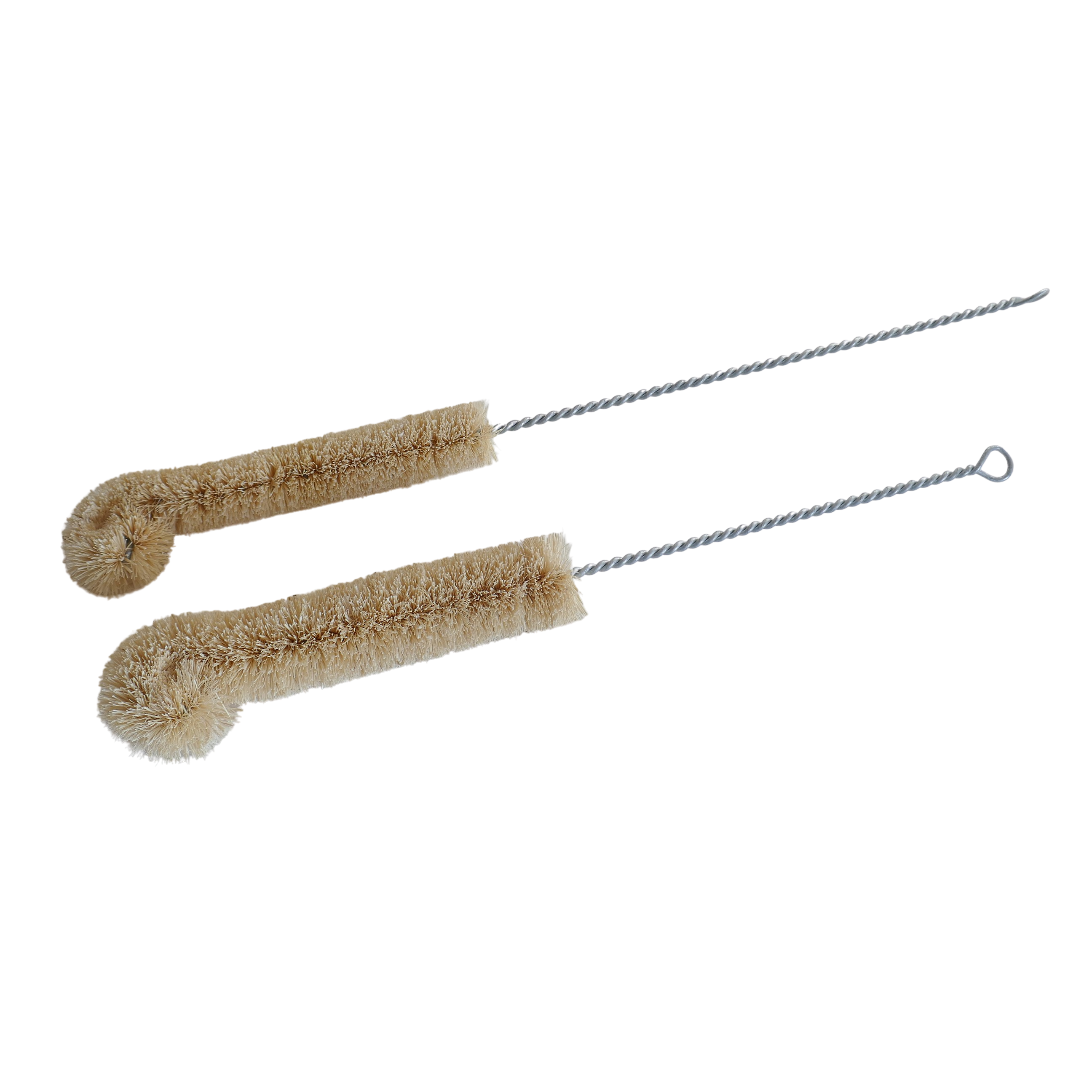 Flaschenbürsten aus gebleichter Kokosfaser