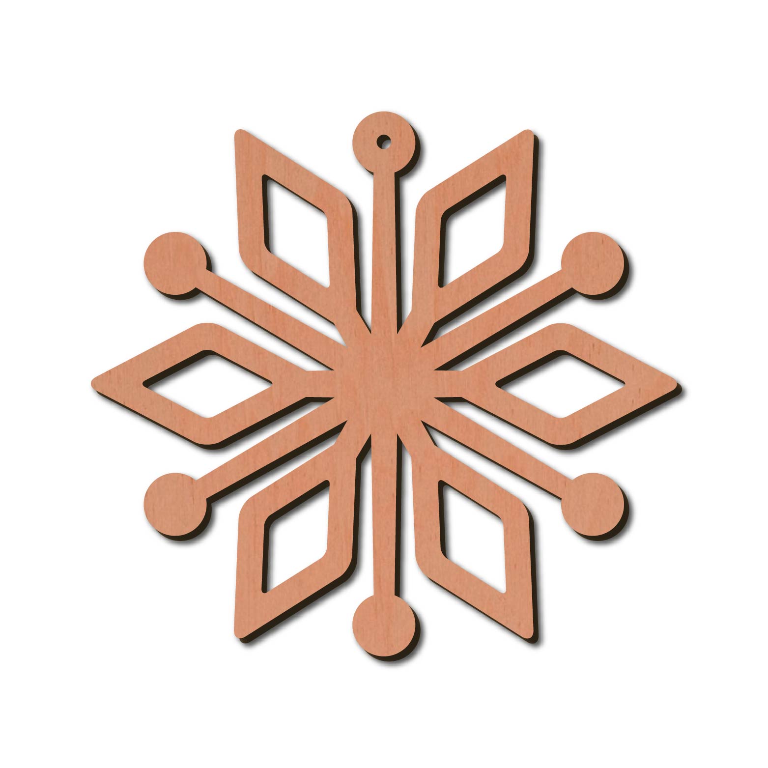 Holzstern - Draco Ø 8 cm