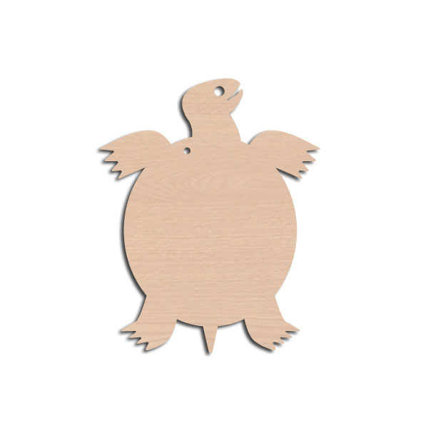 Holztier Schildkröte