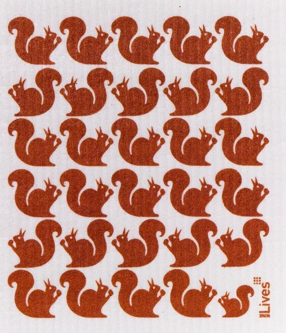 Schwammtuch Eichhörnchen